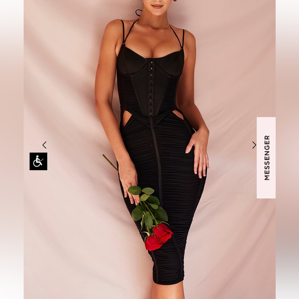 House of cb maya midi dress